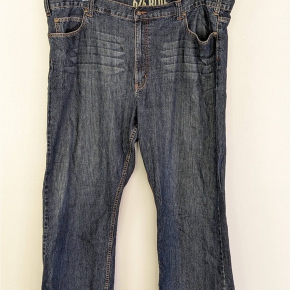 626 Blue Vintage Supply Co Mens 48x28 Relaxed Baggy Blue Denim Jeans - Picture 5 of 16